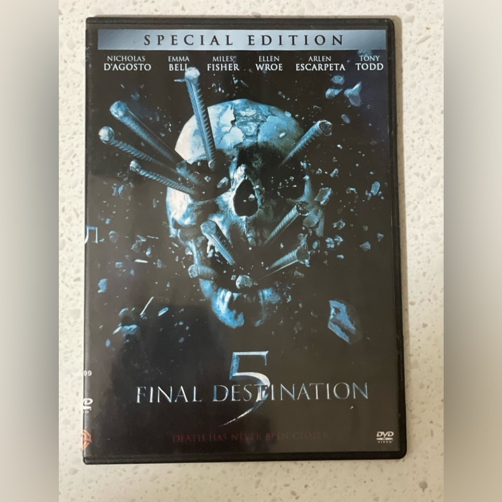 FINAL DESTINATION 5 (DVD)- 2011- Special Edition- Horror/Action